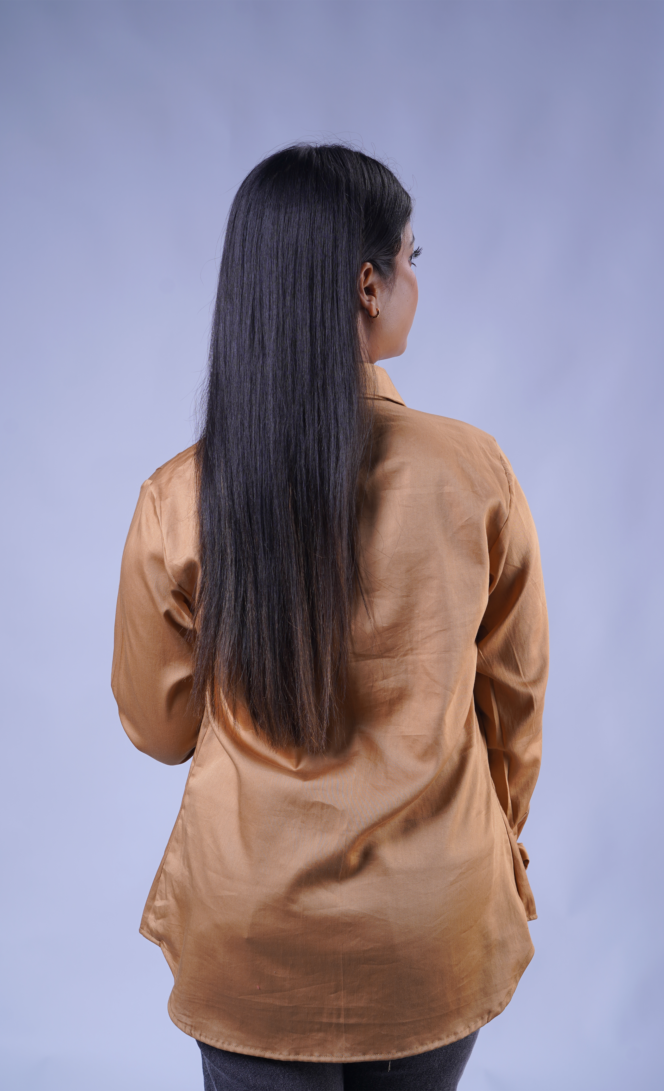 Trevae - The Golden Lineage Pintucks Cotton Shirt