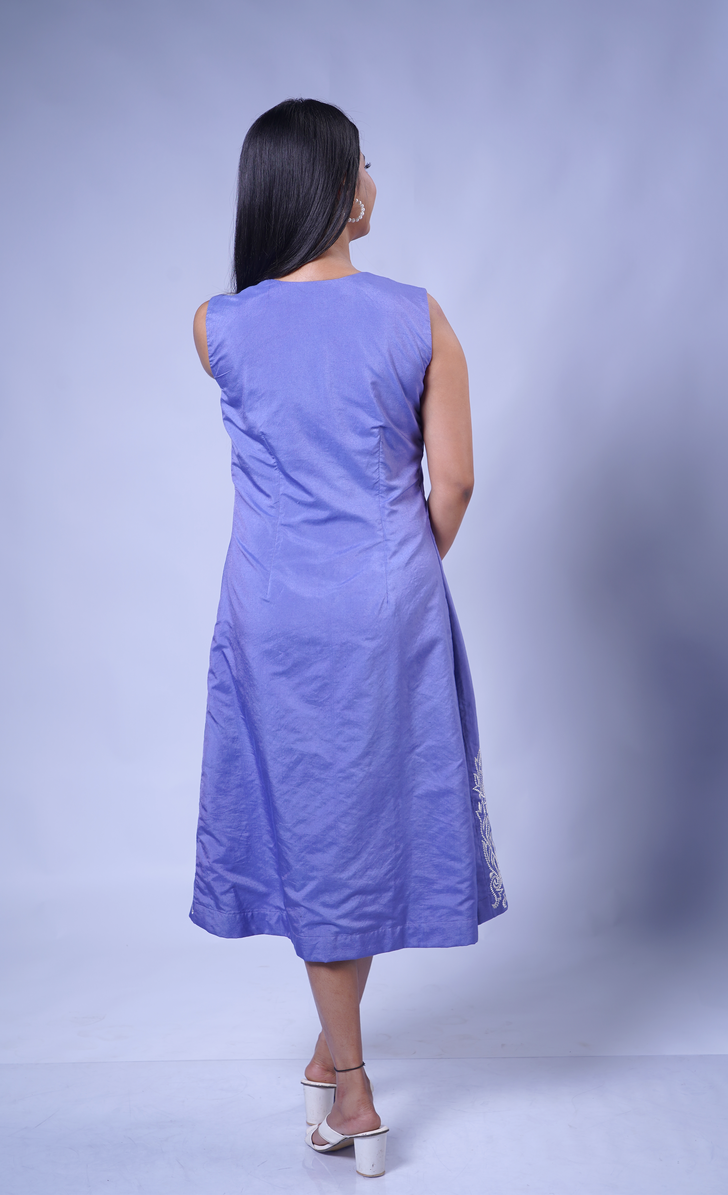 Trevae - The Indigo Frost Dress