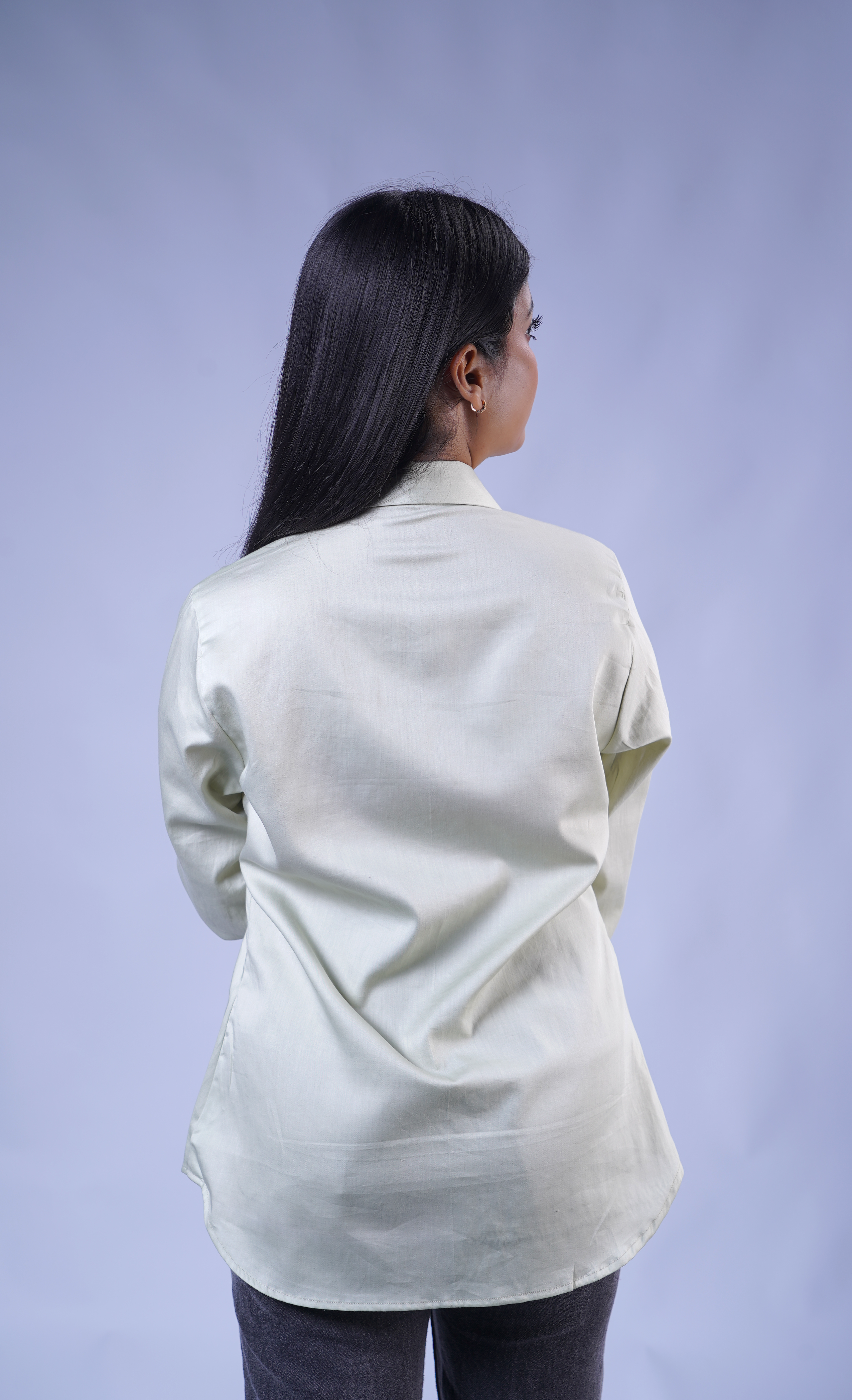 Trevae - The Verde Ligne pintucks cotton shirt