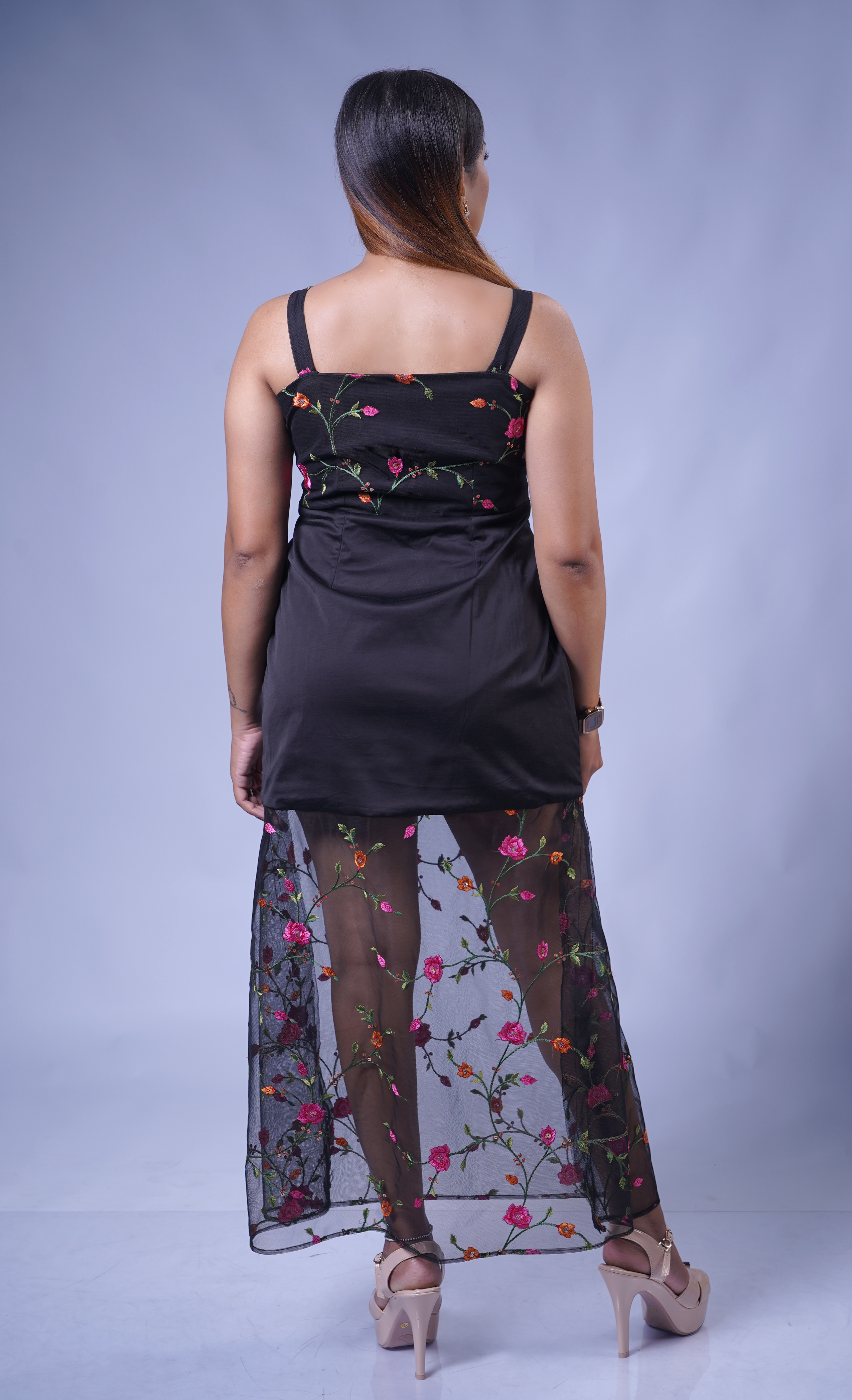 Trevae - The Shadow Bloom Mini dress