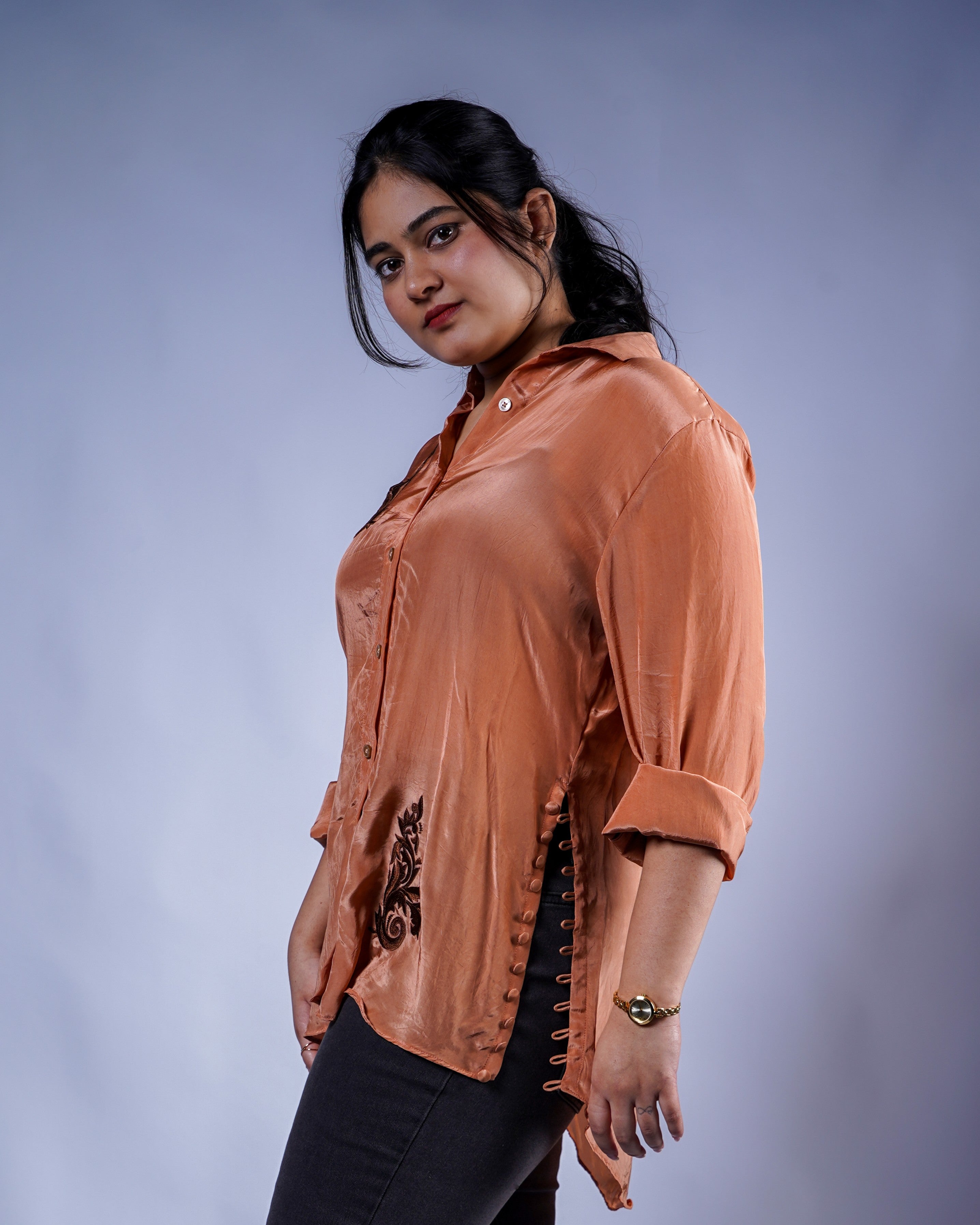 Trevae’s  Blush  Petal  Shirt