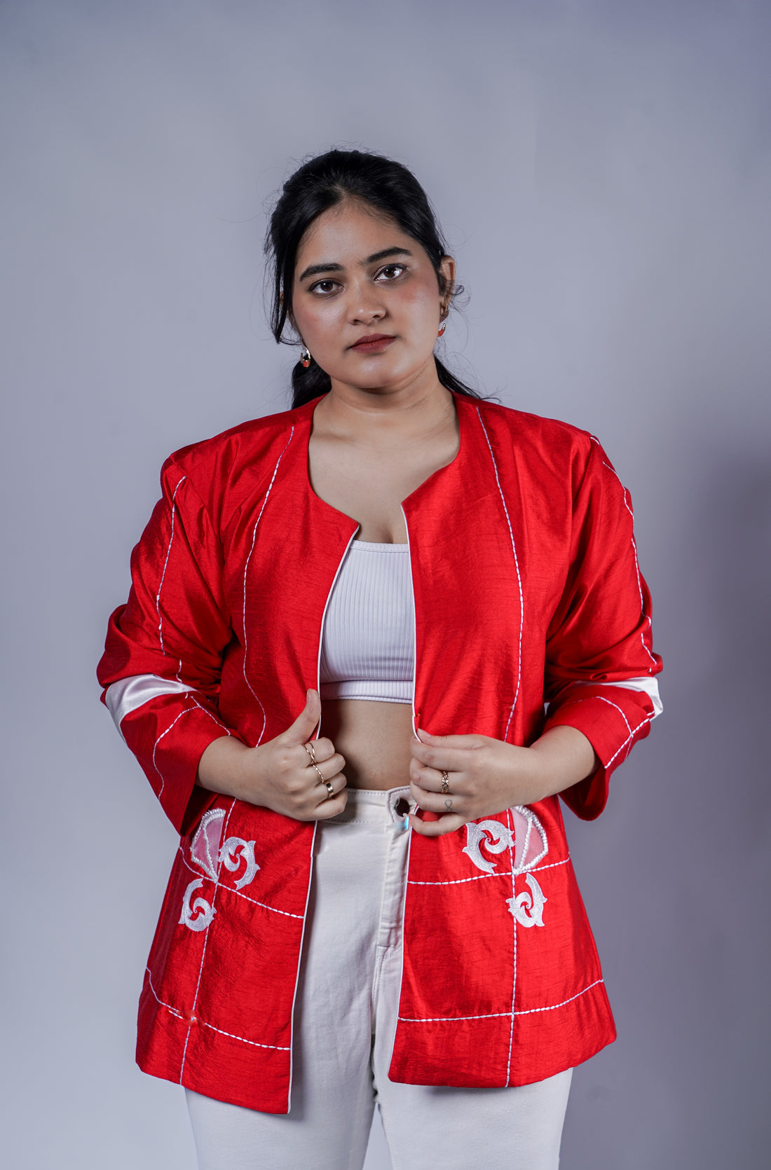 Trevae’s  Ruby Flame  Jacket