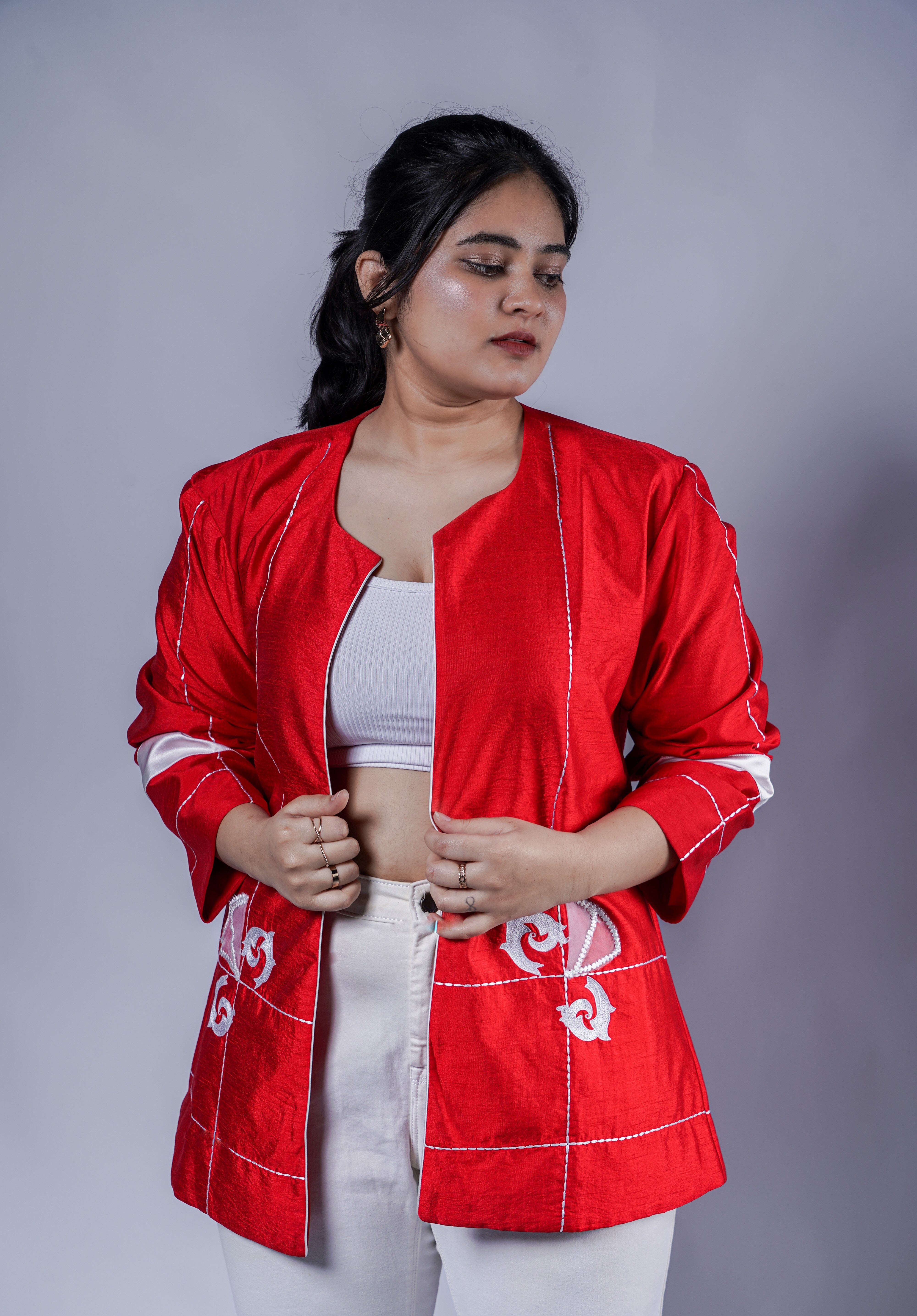 Trevae’s  Ruby Flame  Jacket