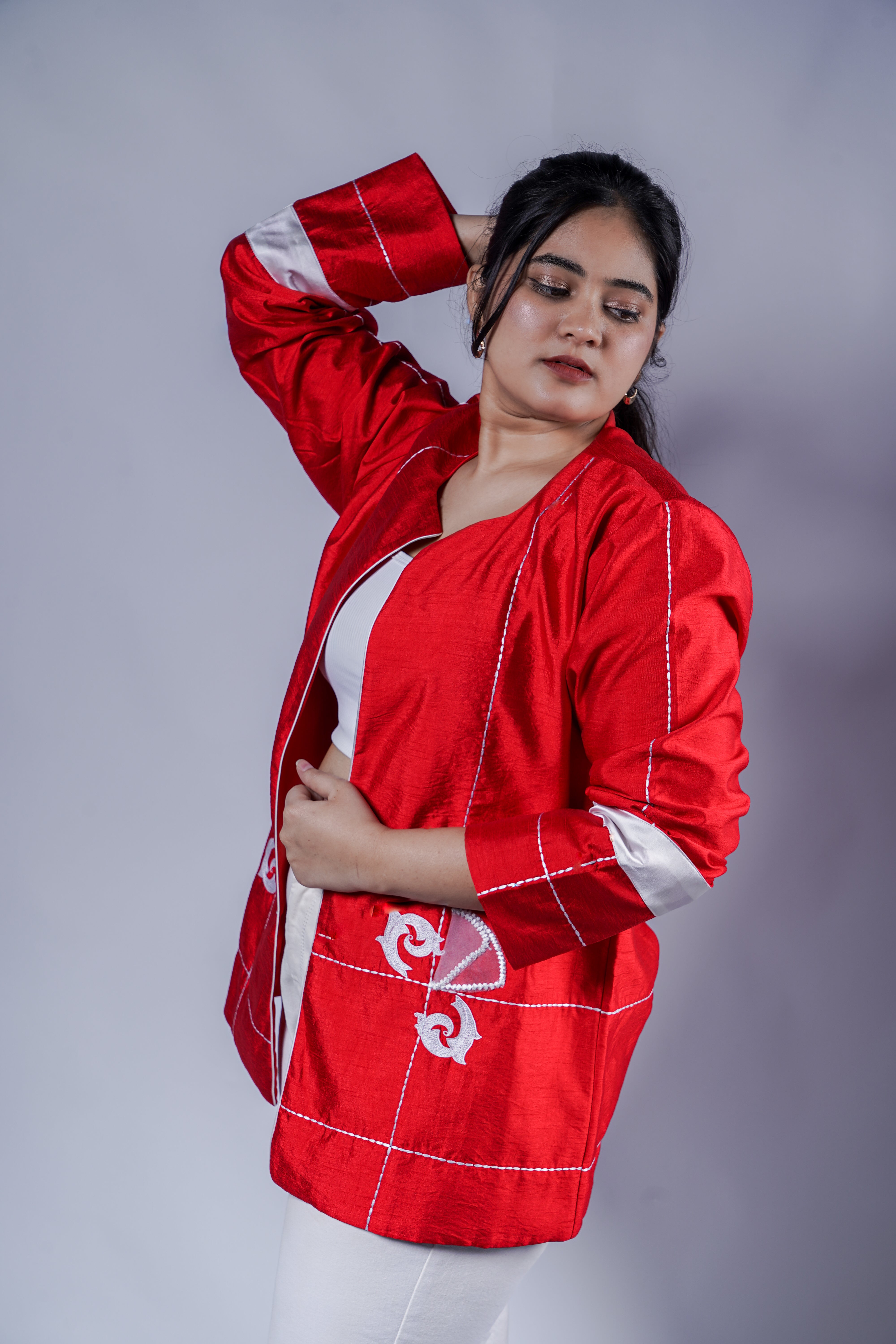 Trevae’s  Ruby Flame  Jacket