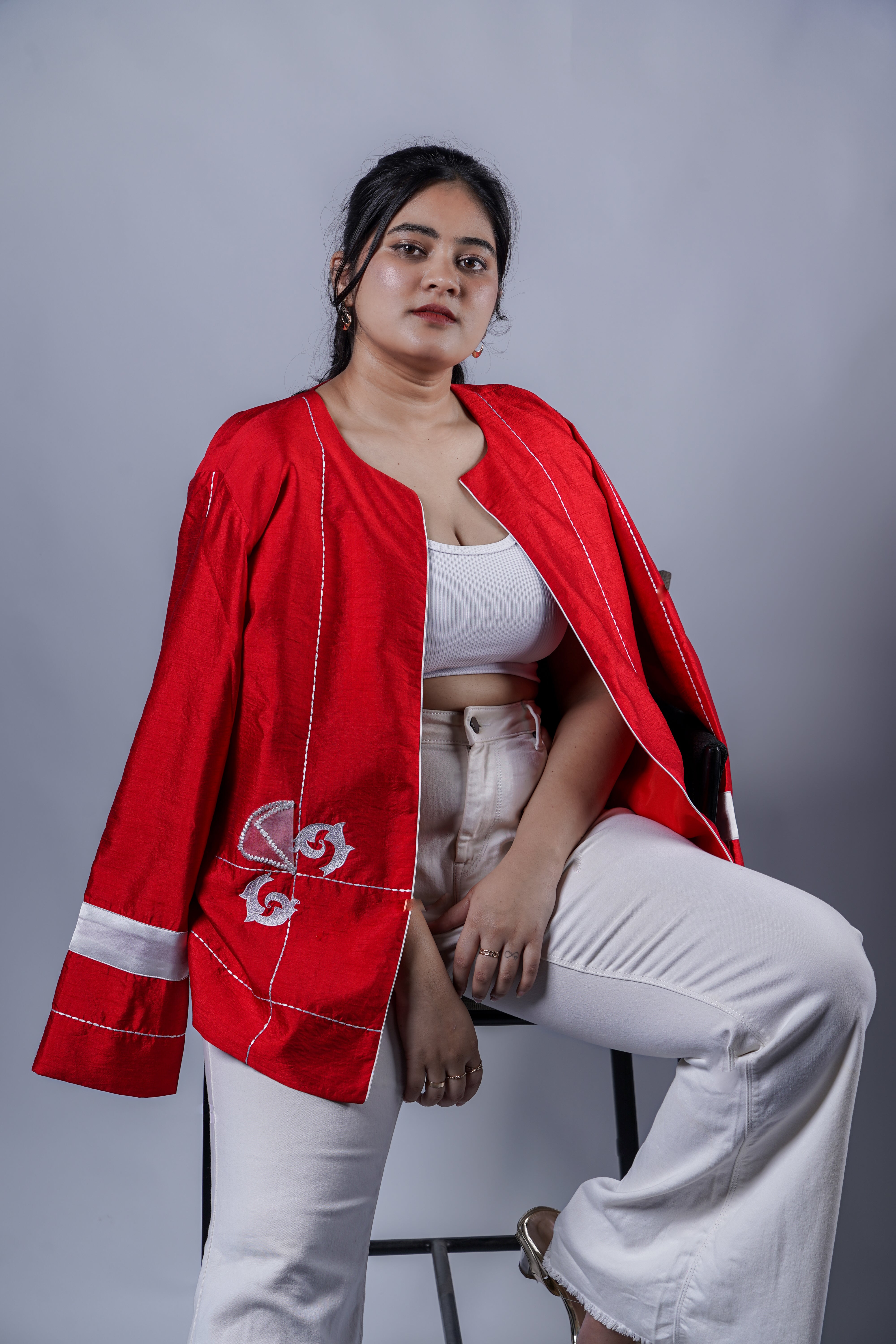 Trevae’s  Ruby Flame  Jacket