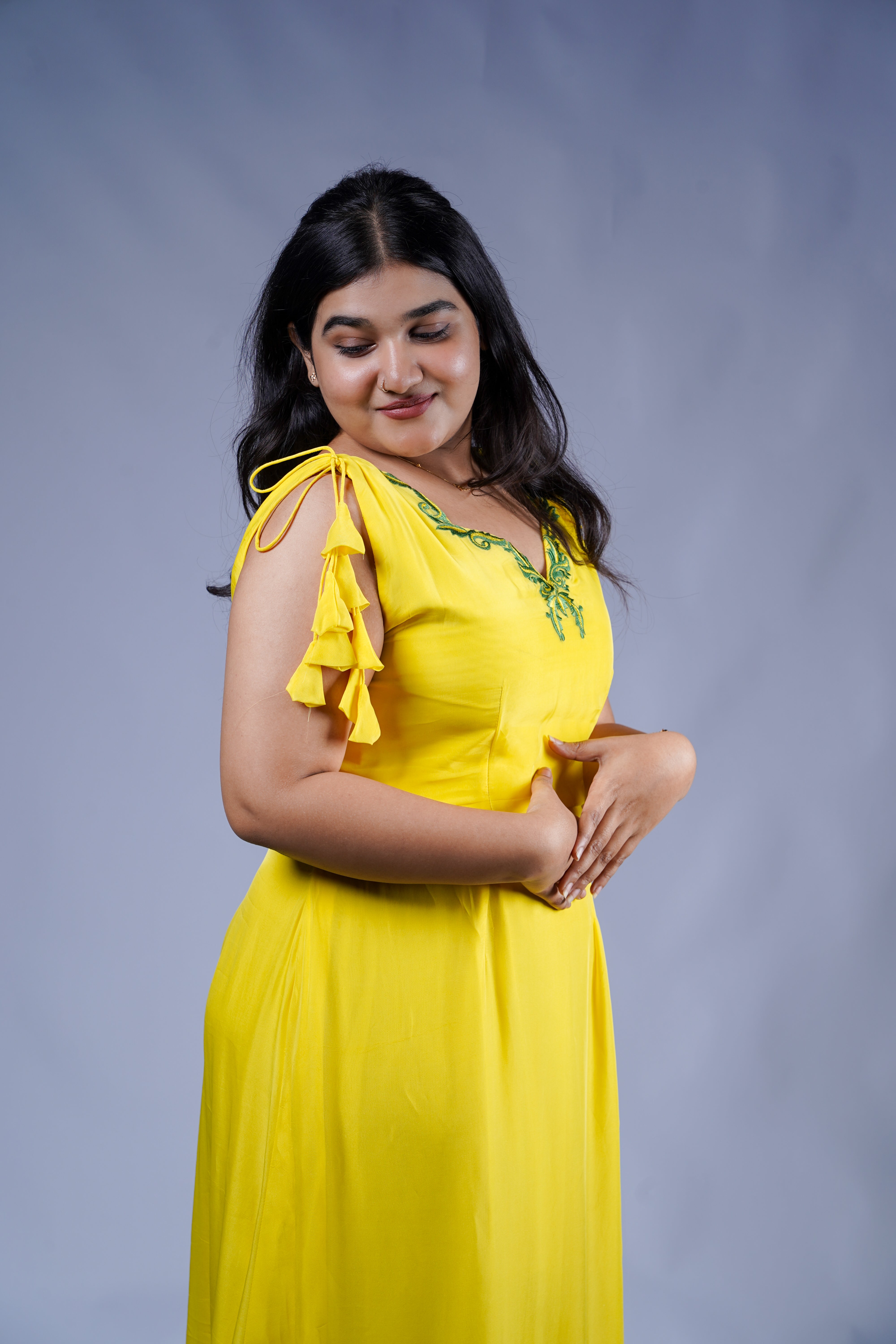 Trevae’s  Springwing  Flare Dress
