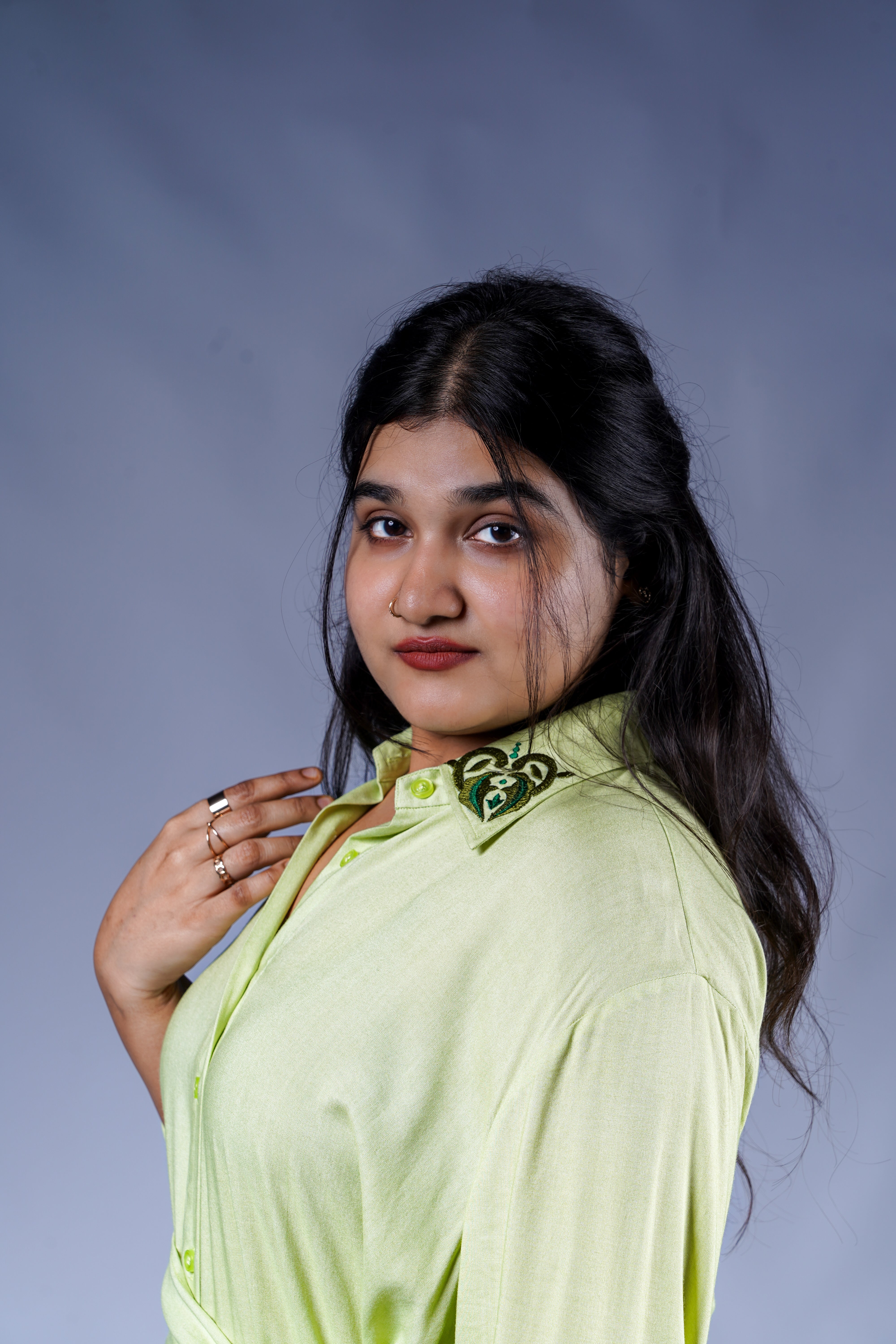 Trevae’s  Fernveil  Wrap  Shirt