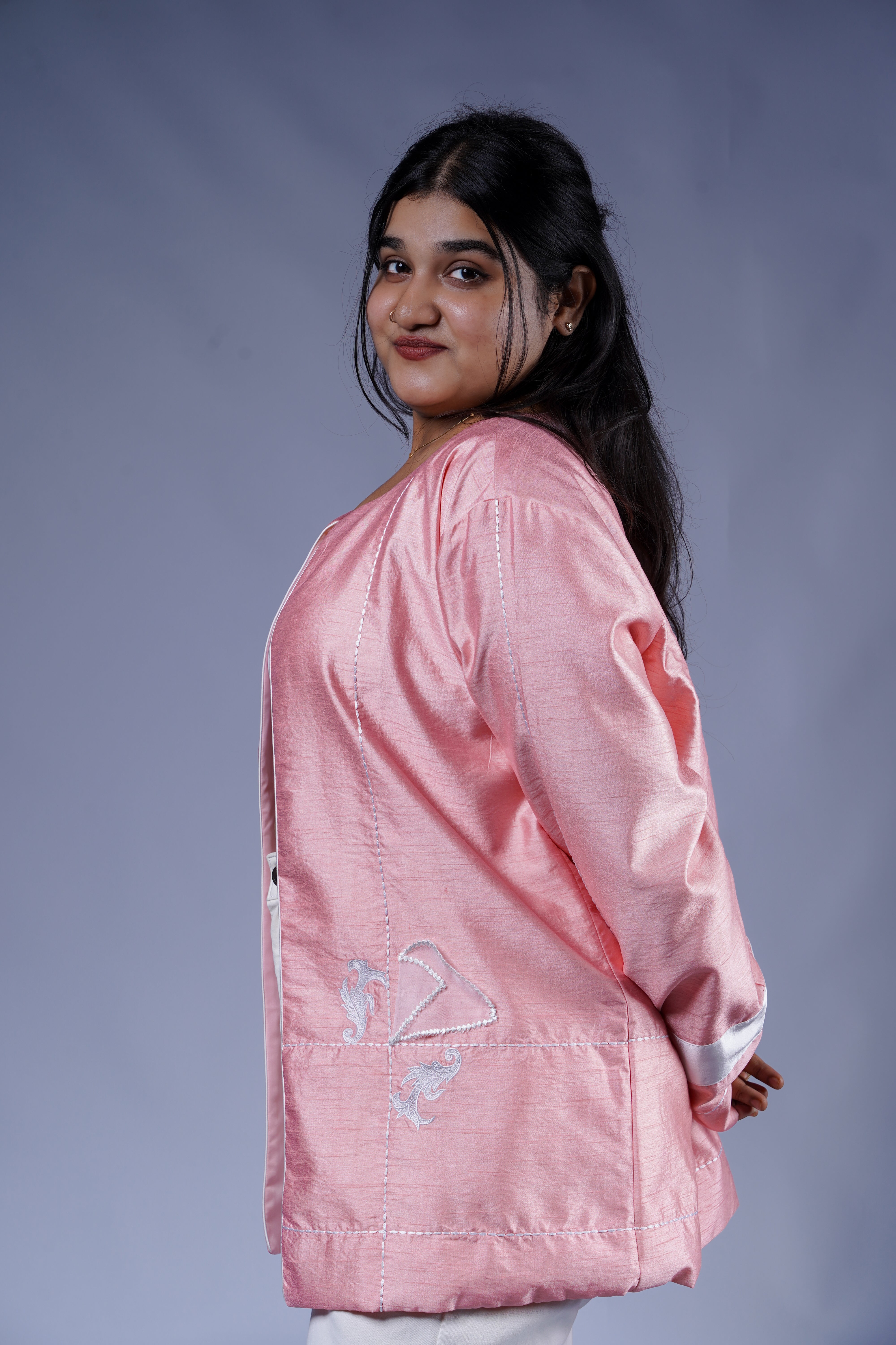 Trevae’s  Blush Apricot  Jacket