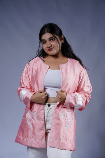Trevae’s  Blush Apricot  Jacket
