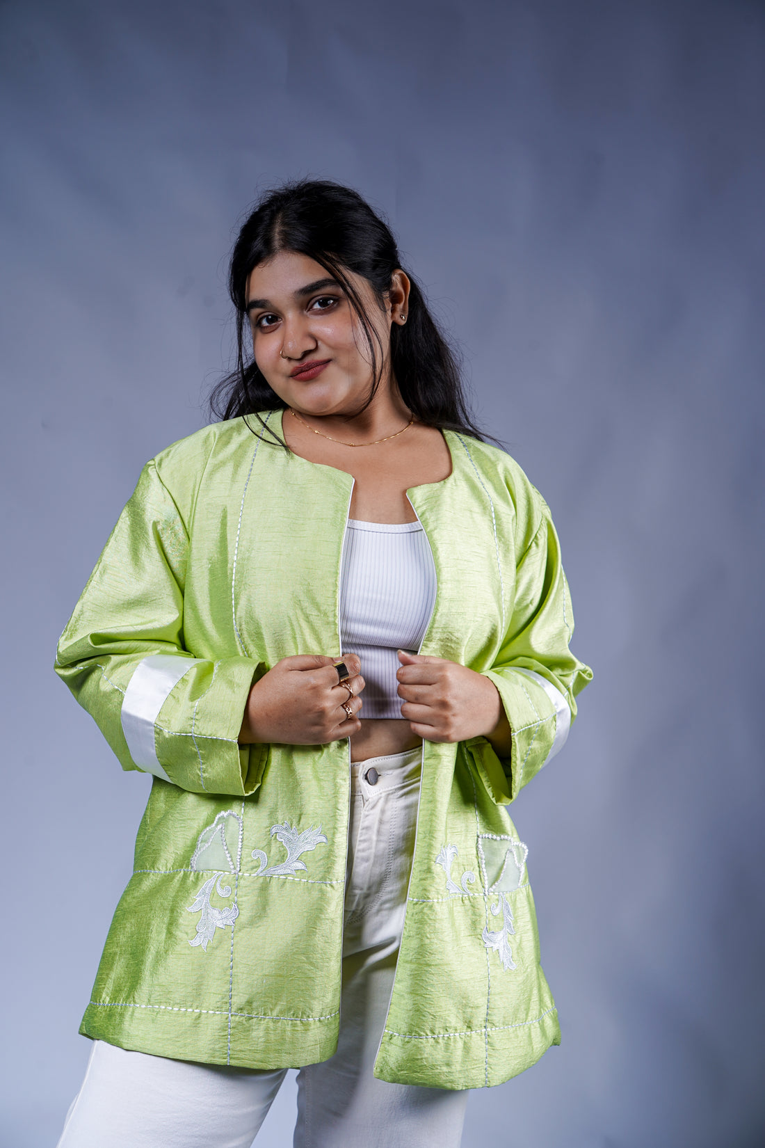 Trevae’s  Botanical  glow Jacket