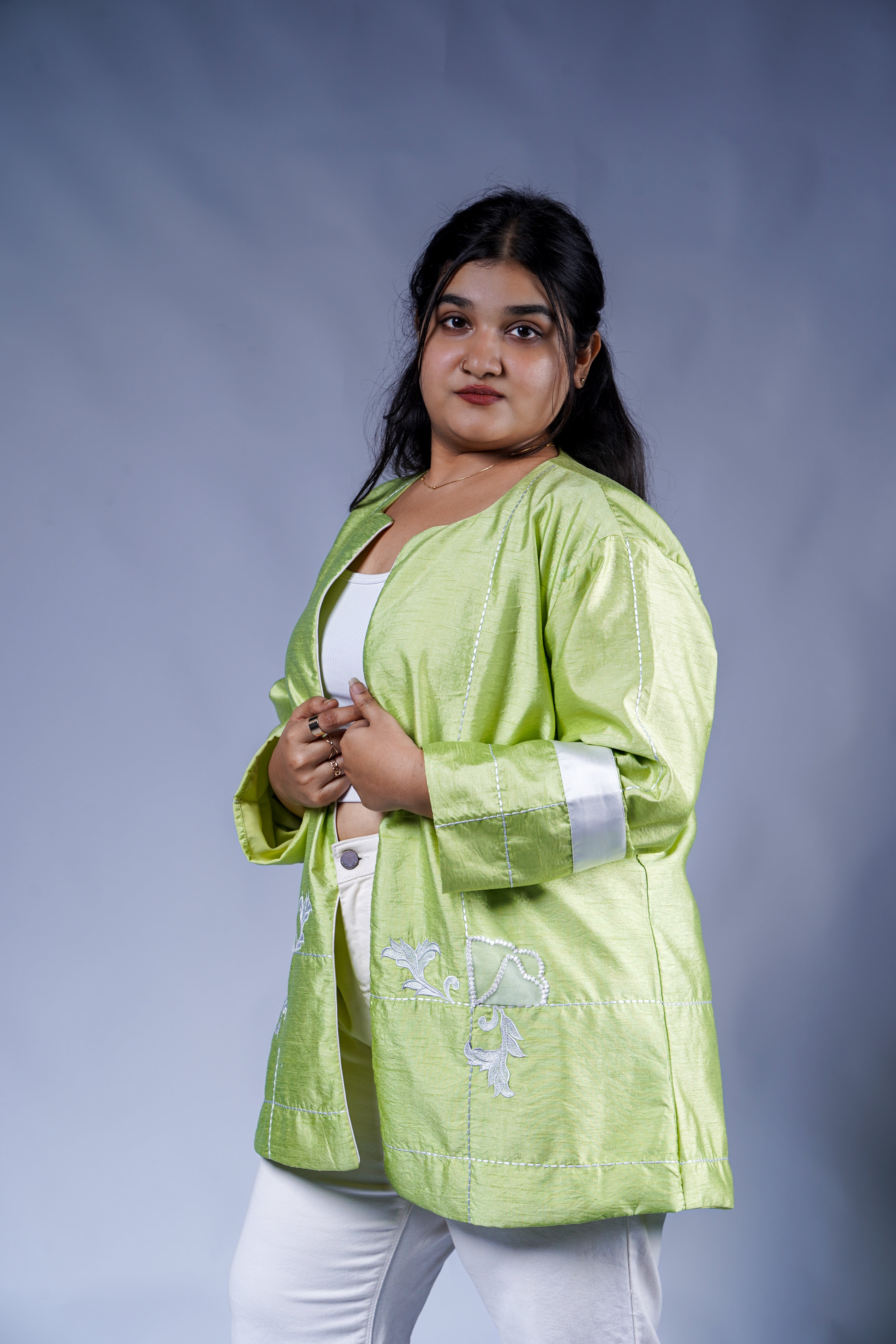Trevae’s  Botanical  glow Jacket
