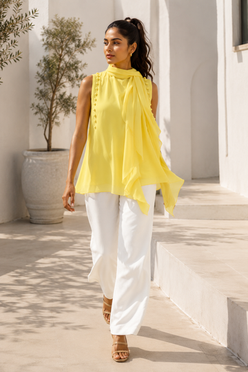 Trevae Summer Drape Top & pant